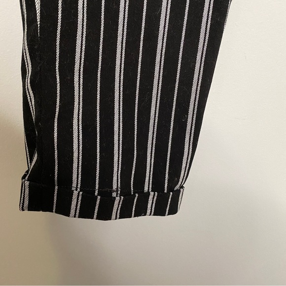 Ardene Black and White Striped Pants (medium) - Picture 4 of 5
